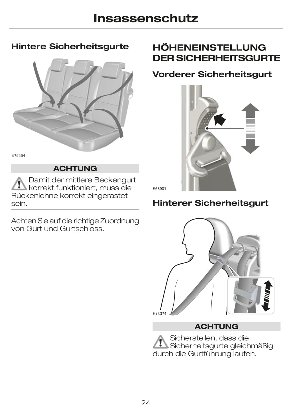 2002-2007 Ford Tourneo Connect / Transit Connect Bedienungsanleitung | Deutsch