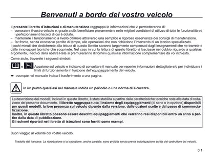 2020-2021 Renault Clio Owner's Manual | Italian