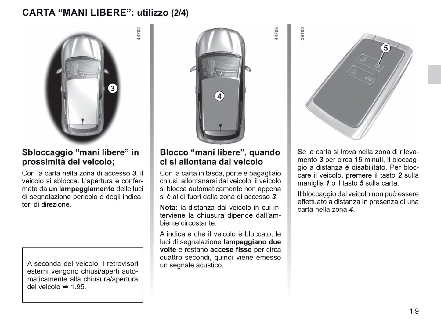 2020-2021 Renault Clio Owner's Manual | Italian