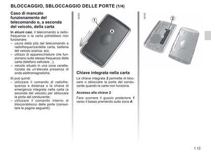 2020-2021 Renault Clio Owner's Manual | Italian