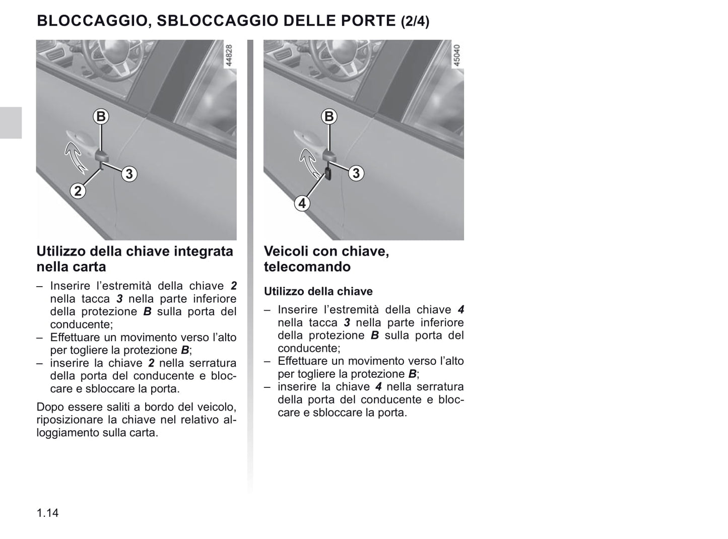 2020-2021 Renault Clio Owner's Manual | Italian