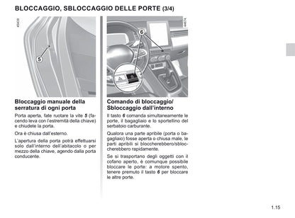 2020-2021 Renault Clio Owner's Manual | Italian