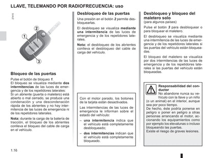 2012-2013 Renault Fluence Z.E. Owner's Manual | Spanish