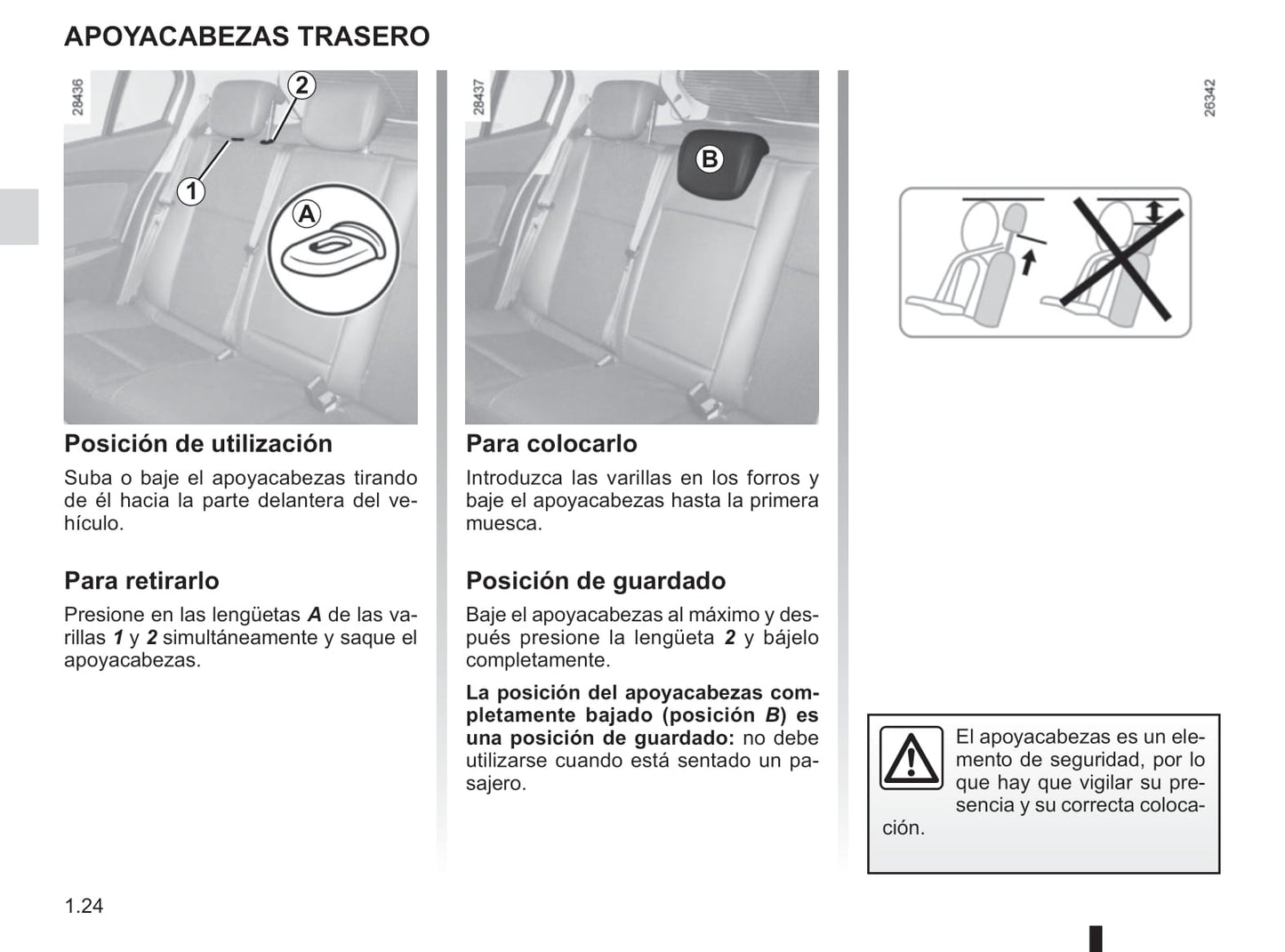 2012-2013 Renault Fluence Z.E. Owner's Manual | Spanish