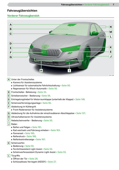 2020 Skoda Octavia Owner's Manual | German