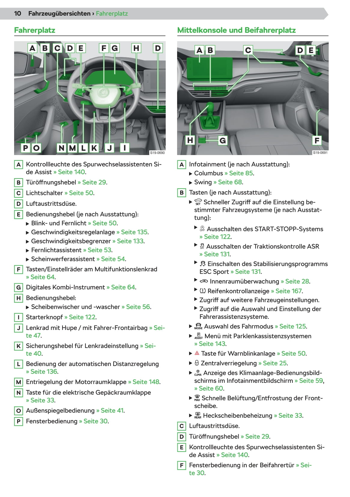 2020 Skoda Octavia Owner's Manual | German