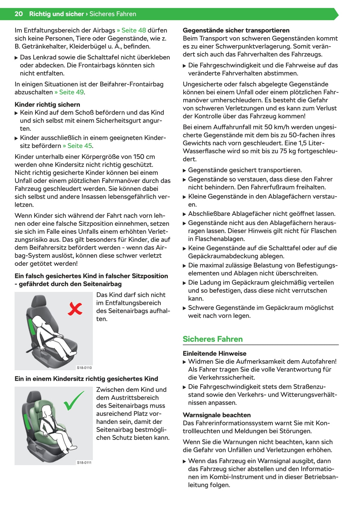 2020 Skoda Octavia Owner's Manual | German