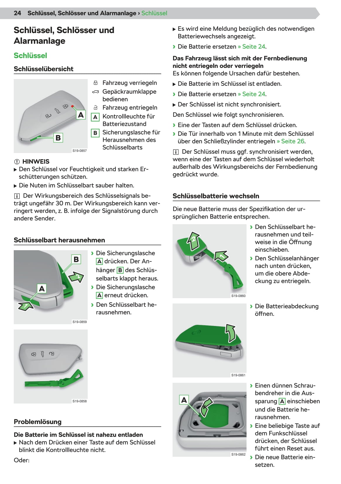 2020 Skoda Octavia Owner's Manual | German