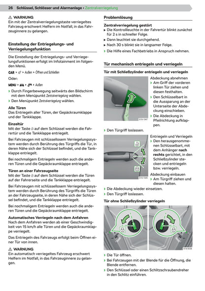 2020 Skoda Octavia Owner's Manual | German