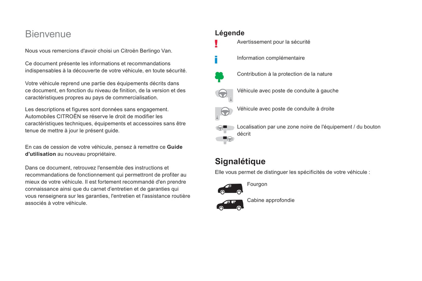 2018-2019 Citroën Berlingo Van Gebruikershandleiding | Frans