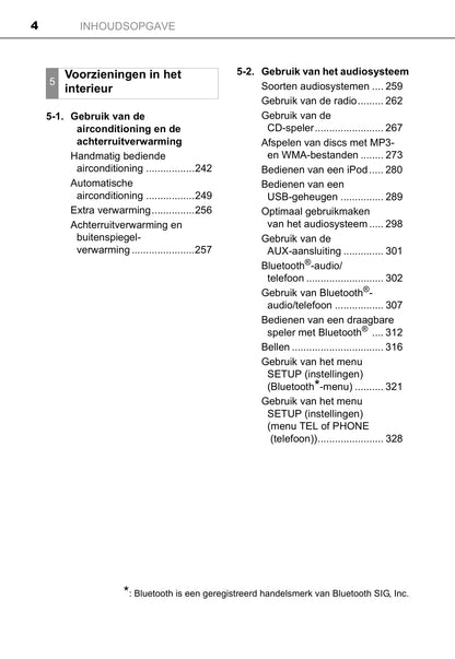 2013-2014 Toyota Hilux Owner's Manual | Dutch