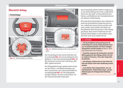 2009-2015 Seat Altea XL Bedienungsanleitung | Deutsch