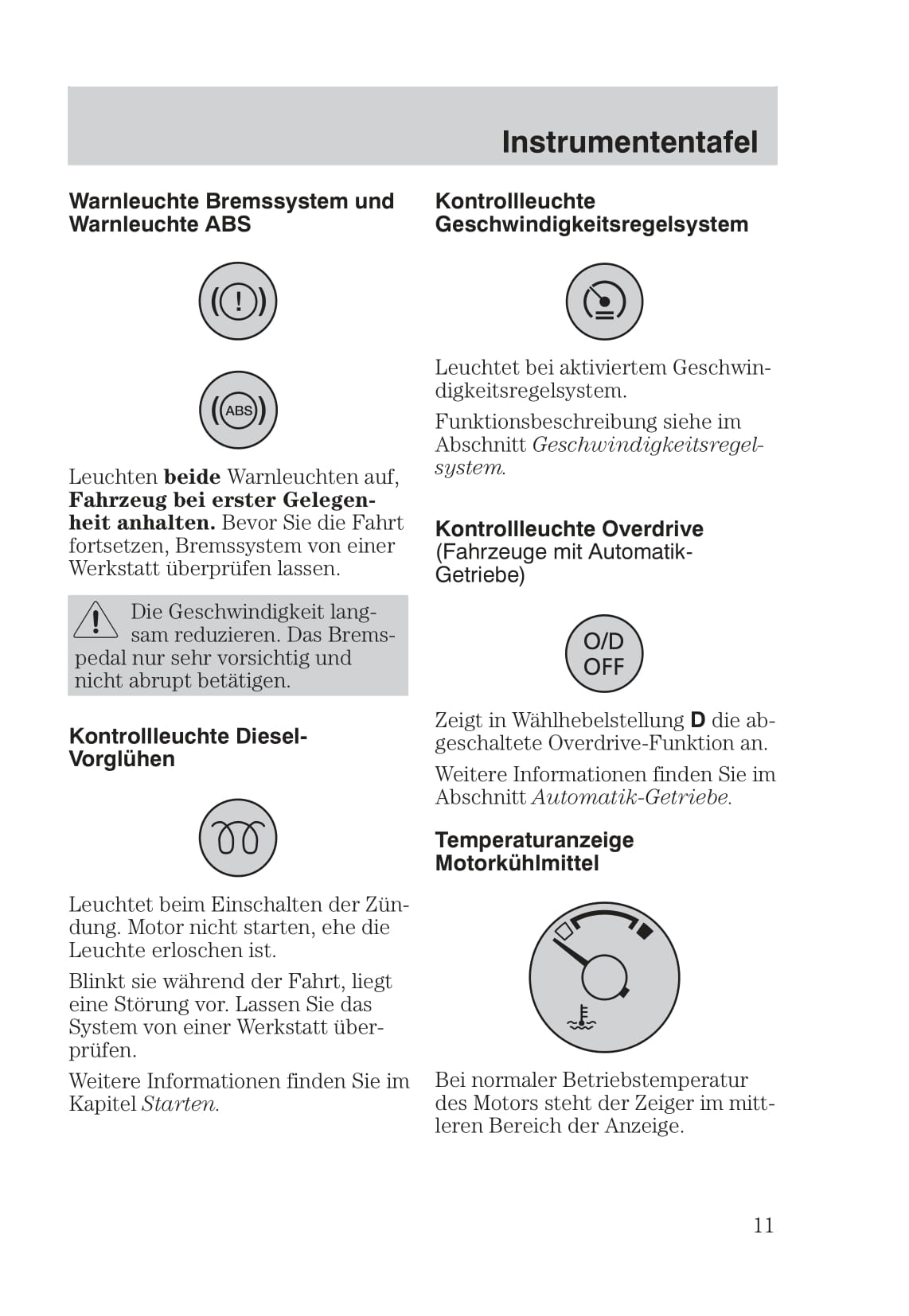 1999-2005 Ford Focus Gebruikershandleiding | Duits