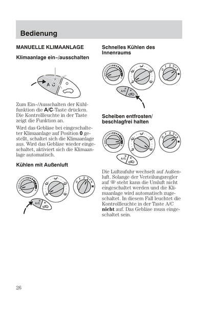 1999-2005 Ford Focus Gebruikershandleiding | Duits