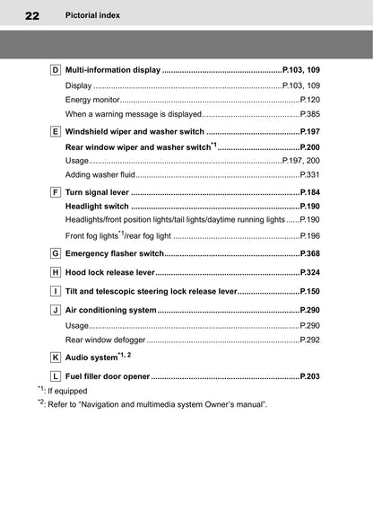 2020-2021 Toyota Yaris Hybrid Owner's Manual | English