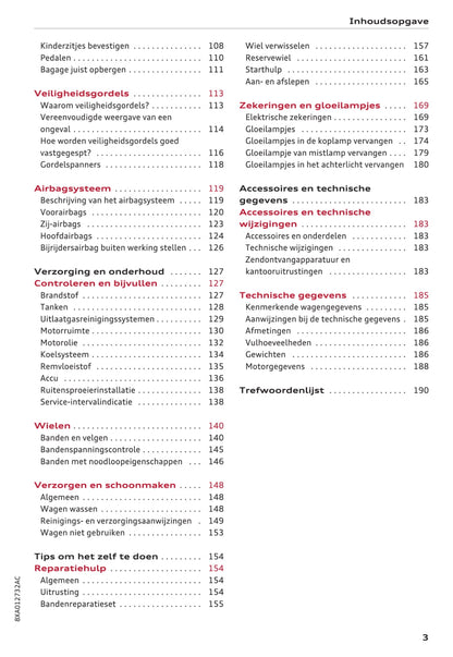 2015-2018 Audi A1 Gebruikershandleiding | Nederlands