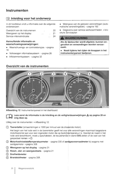 2013-2017 Volkswagen Golf Owner's Manual | Dutch