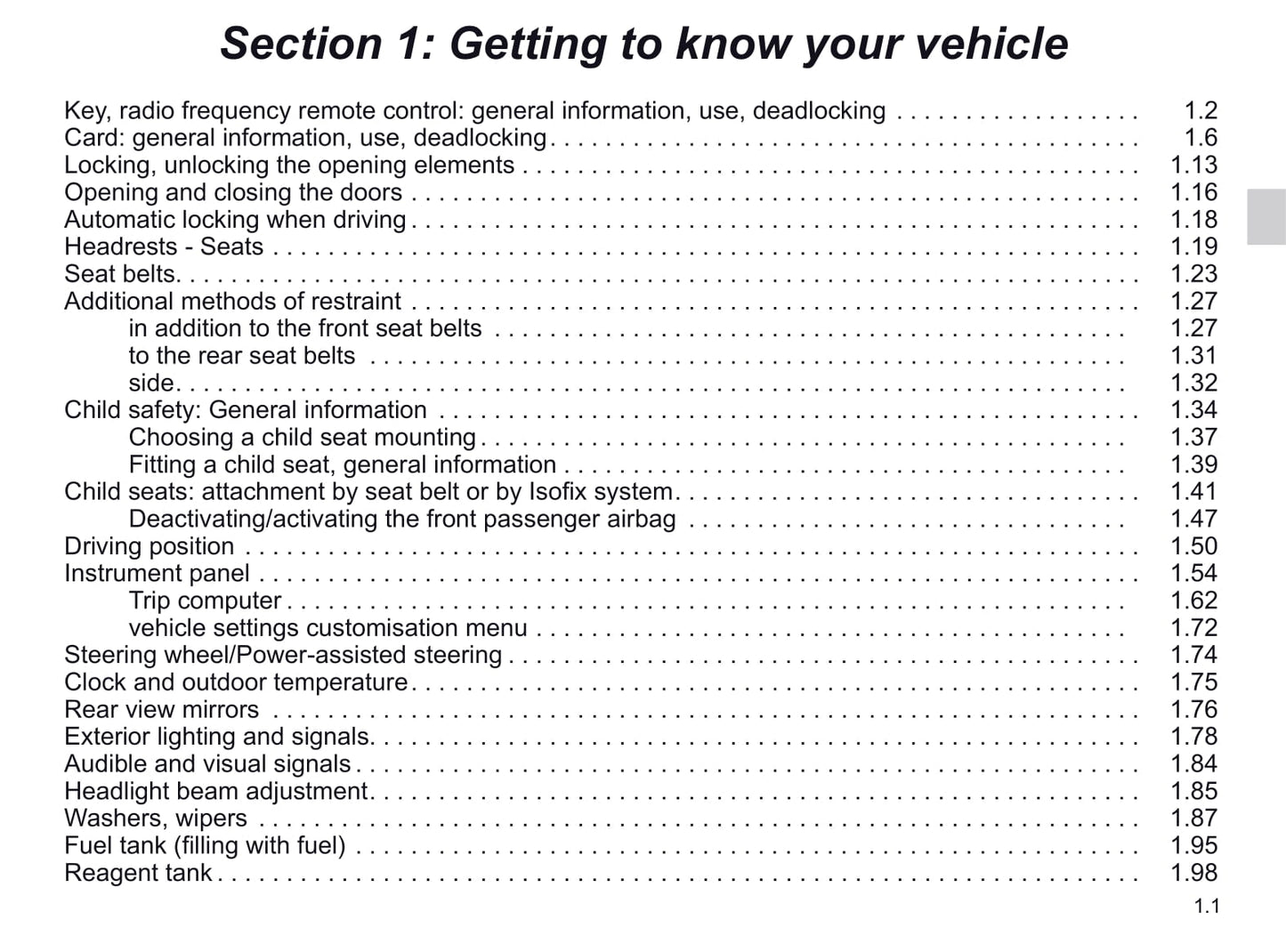 2019-2020 Renault Kadjar Owner's Manual | English