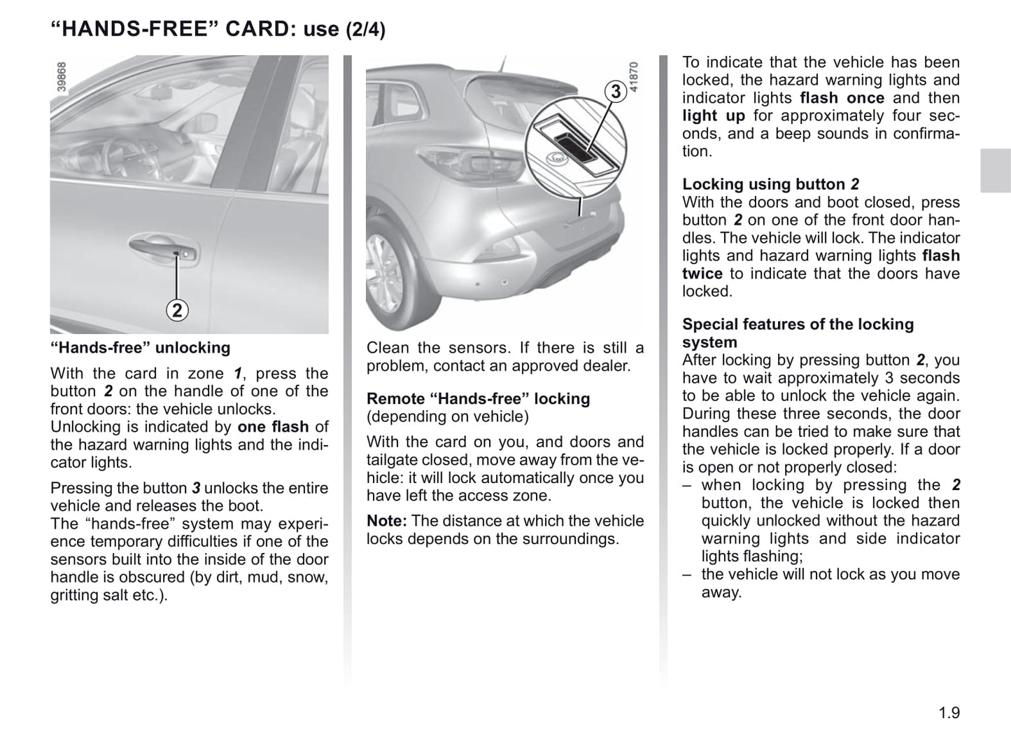 2019-2020 Renault Kadjar Owner's Manual | English