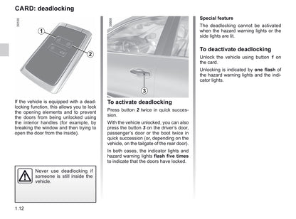 2019-2020 Renault Kadjar Owner's Manual | English