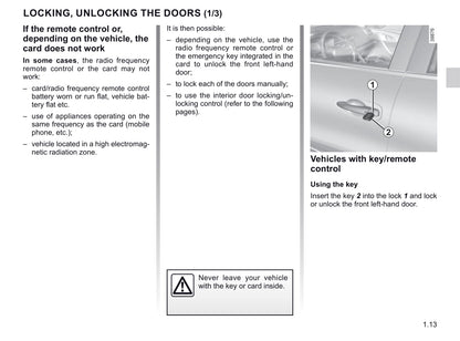 2019-2020 Renault Kadjar Owner's Manual | English