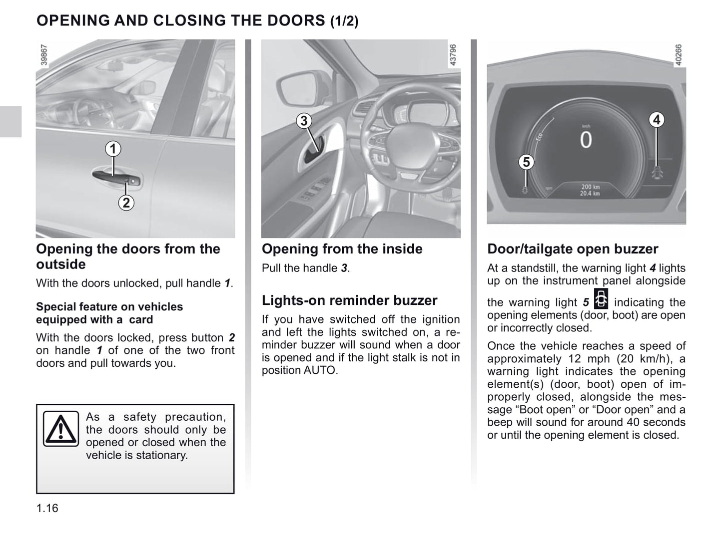 2019-2020 Renault Kadjar Owner's Manual | English