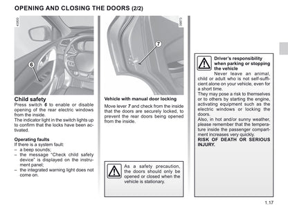 2019-2020 Renault Kadjar Owner's Manual | English