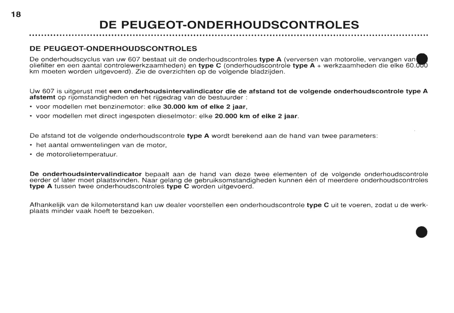 2000-2001 Peugeot 607 Gebruikershandleiding | Nederlands