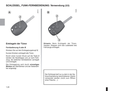 2018-2019 Renault Kangoo Z.E. Owner's Manual | German