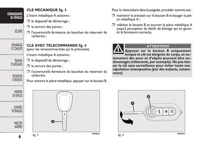 2012-2013 Fiat Doblò Owner's Manual | French