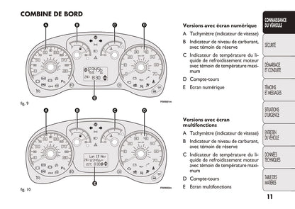 2012-2013 Fiat Doblò Owner's Manual | French