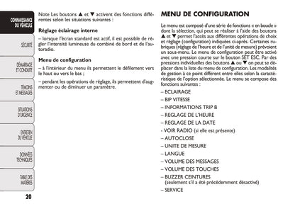 2012-2013 Fiat Doblò Owner's Manual | French