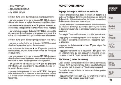 2012-2013 Fiat Doblò Owner's Manual | French