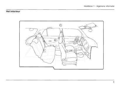 2004-2009 Daihatsu Trevis Gebruikershandleiding | Nederlands