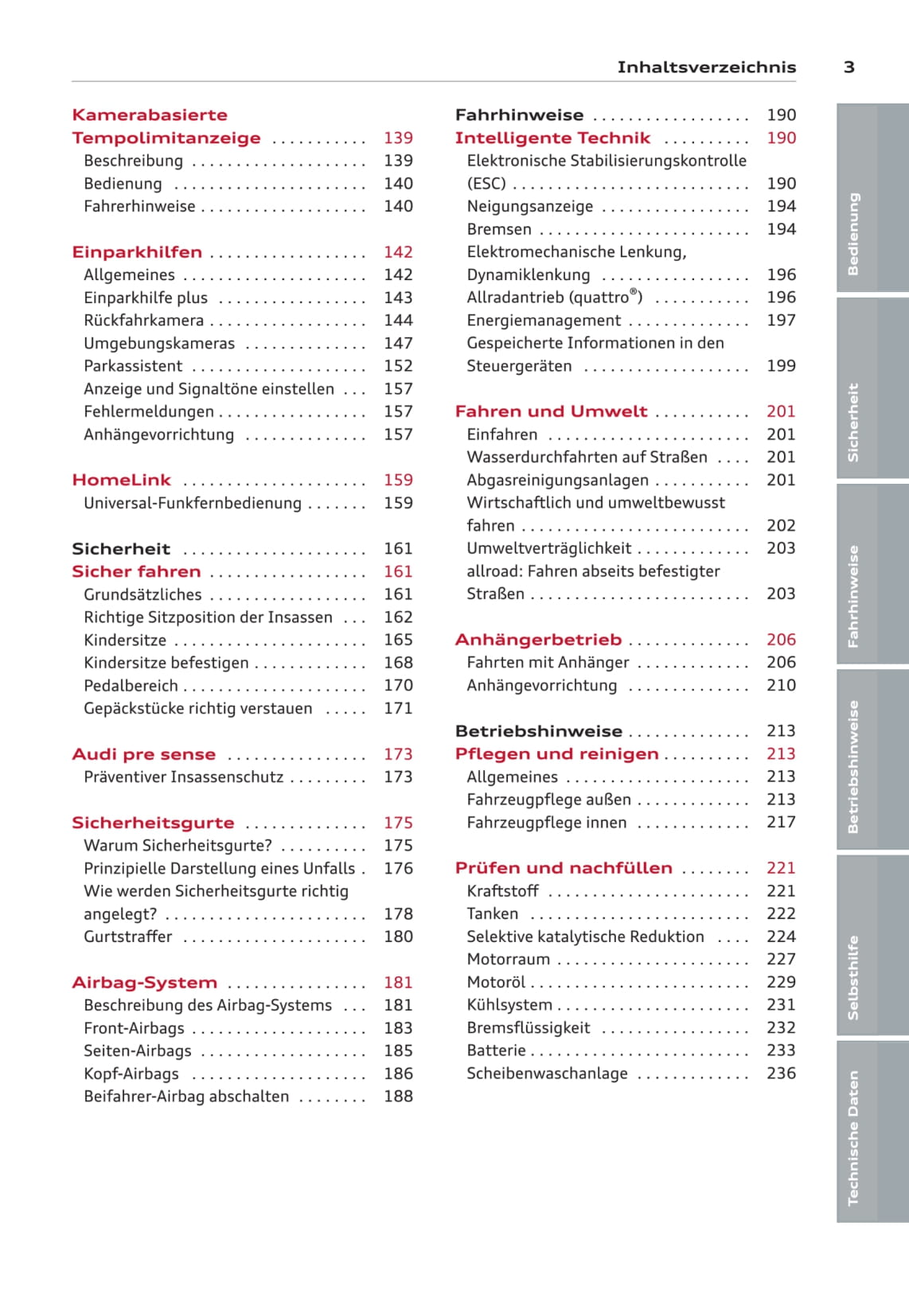 2012-2014 Audi A6 Limousine/A6 Avant/A6 allroad quattro/A6 hybrid/S6 Limousine/S6 Avant Owner's Manual | German