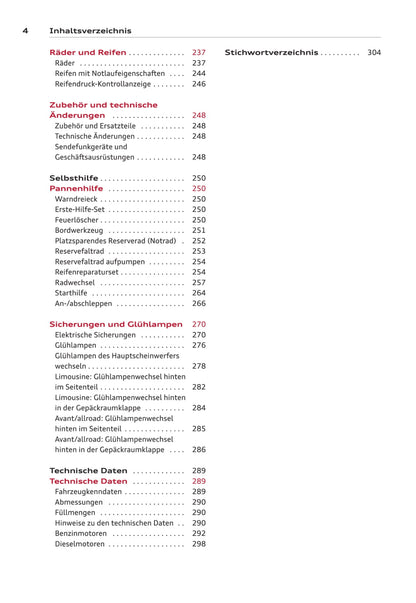 2012-2014 Audi A6 Limousine/A6 Avant/A6 allroad quattro/A6 hybrid/S6 Limousine/S6 Avant Owner's Manual | German