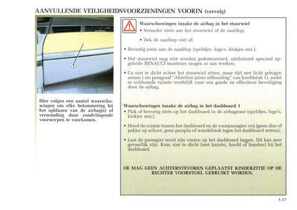 2002-2003 Renault Avantime Owner's Manual | Dutch