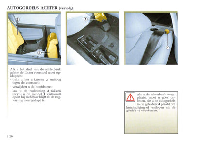 2002-2003 Renault Avantime Owner's Manual | Dutch