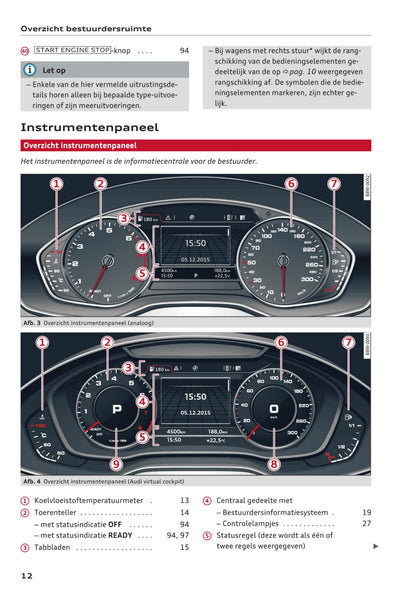 2017 Audi Q5 Owner's Manual | Dutch