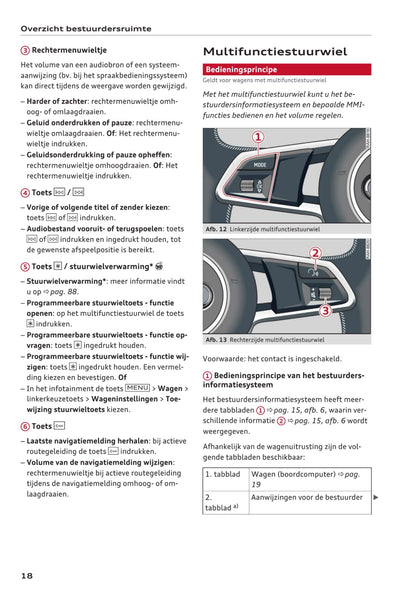 2017 Audi Q5 Owner's Manual | Dutch