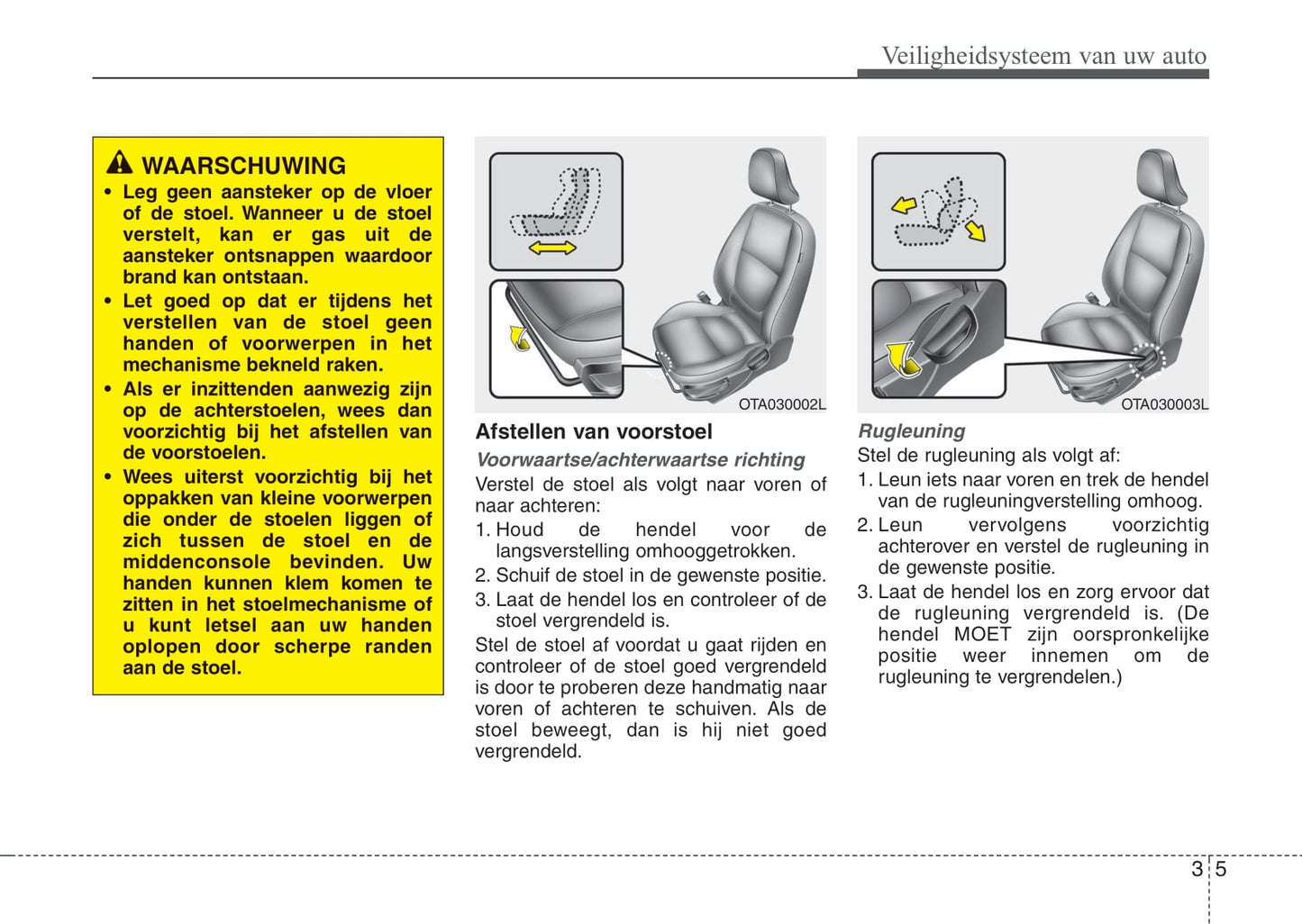 2015-2016 Kia Picanto Owner's Manual | Dutch