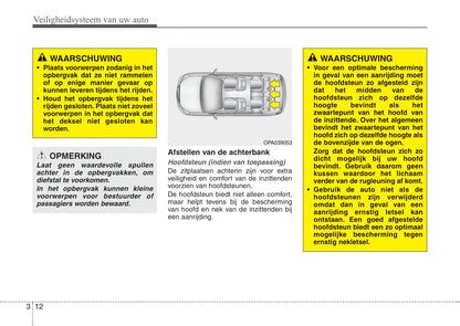 2015-2016 Kia Picanto Owner's Manual | Dutch