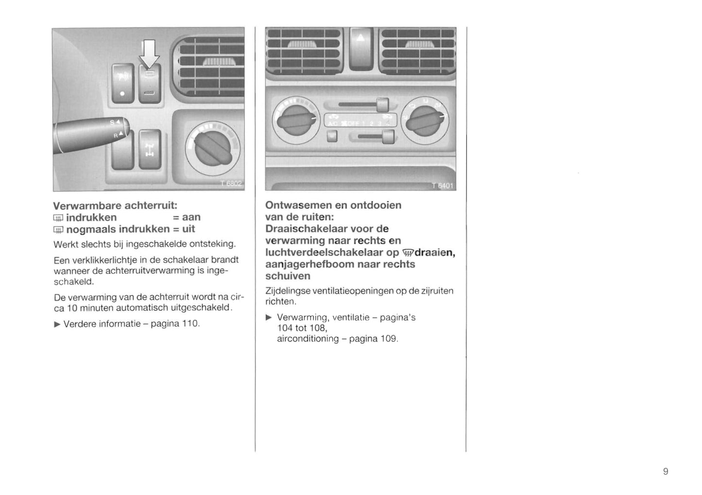 1998-2004 Opel Frontera Owner's Manual | Dutch