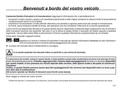 2019-2020 Renault Twingo Owner's Manual | Italian