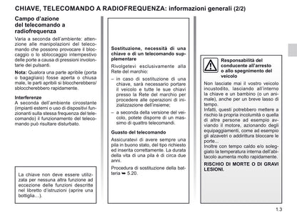 2019-2020 Renault Twingo Owner's Manual | Italian