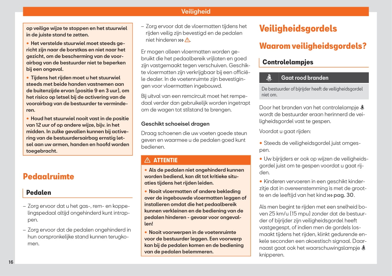 2021-2022 Seat Arona Owner's Manual | Dutch