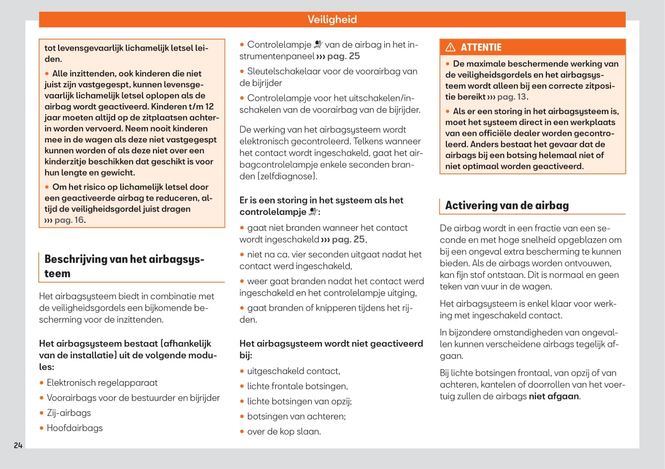 2021-2022 Seat Arona Owner's Manual | Dutch