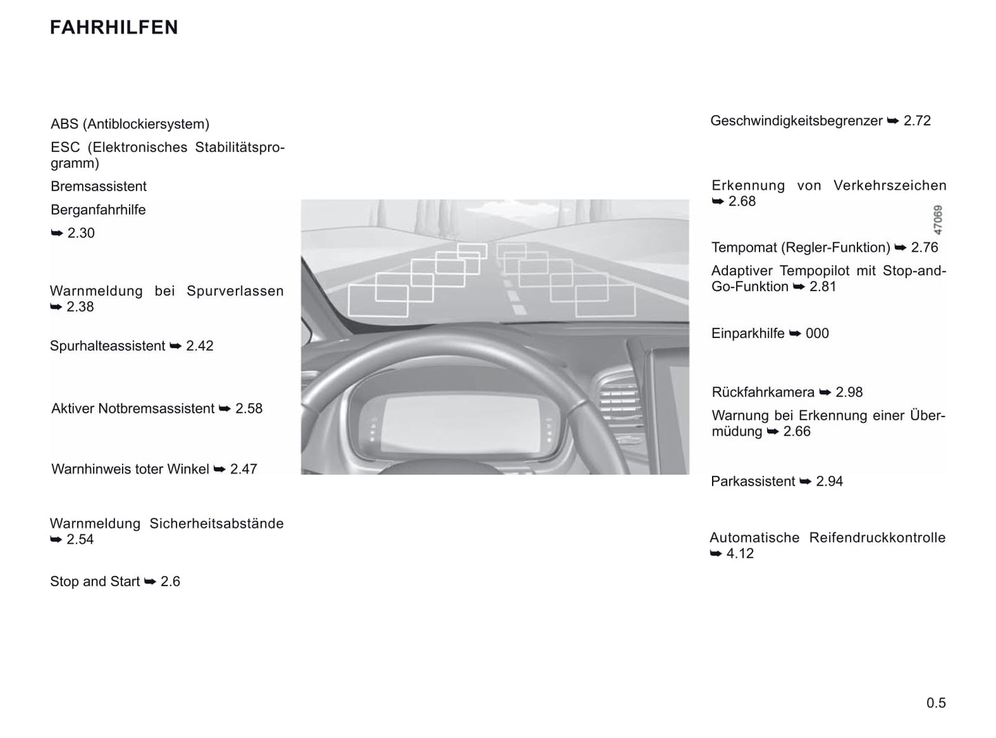 2019-2020 Renault Espace Owner's Manual | German