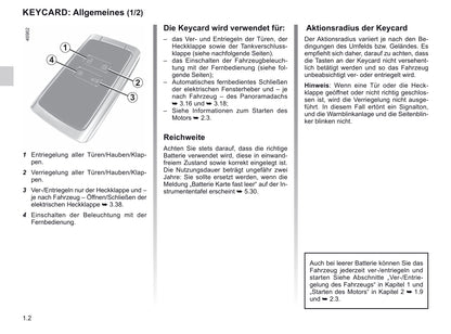 2019-2020 Renault Espace Owner's Manual | German