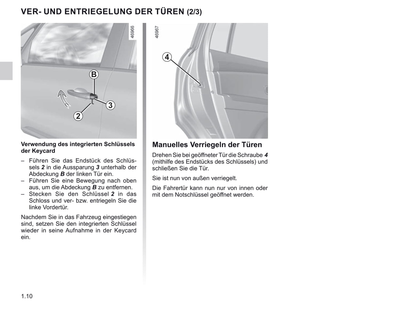 2019-2020 Renault Espace Owner's Manual | German